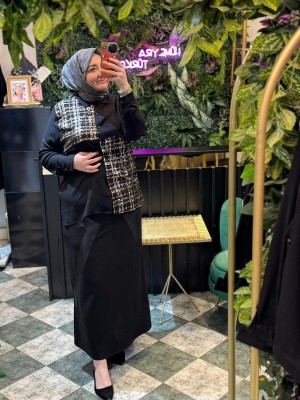 Rahat Kesim Büyük Beden  Tesettür Gömlek 