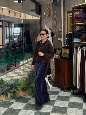 Şönil Kadife İkili Takım