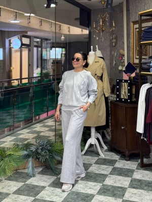 Organze Detay Eşofman Takımı