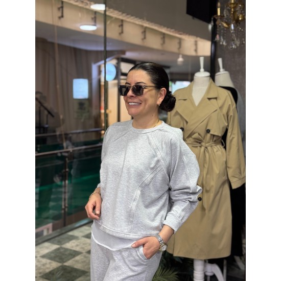 Organze Detay Eşofman Takımı