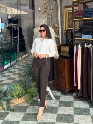 NQY prive İlay Pantolon Kahve