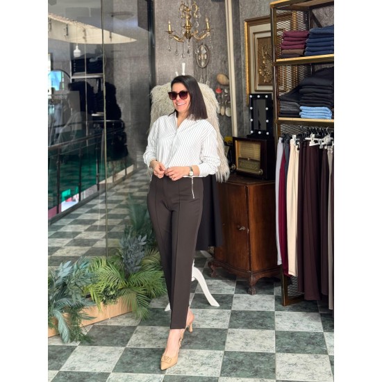 NQY prive İlay Pantolon Kahve