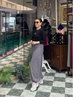 NQY prive Venüs Pantolon Gri